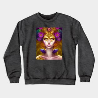 Queen Of Flowers Crewneck Sweatshirt